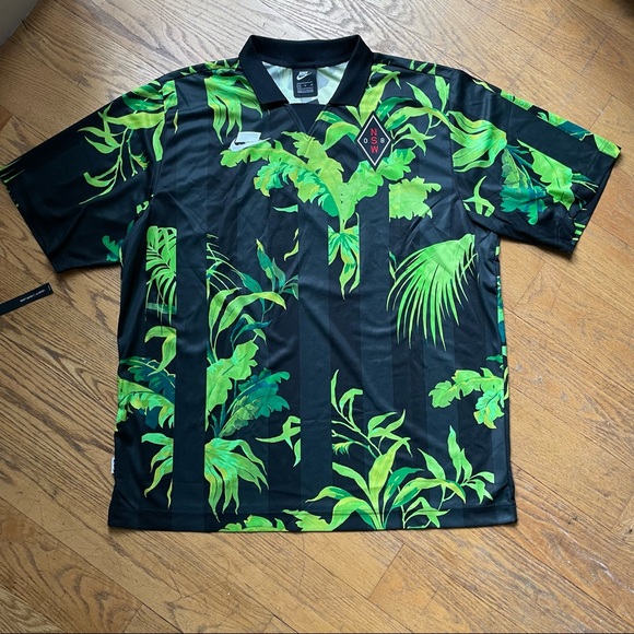 nike floral polo